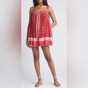 Free People Intimately Rule The World Romper Size Large